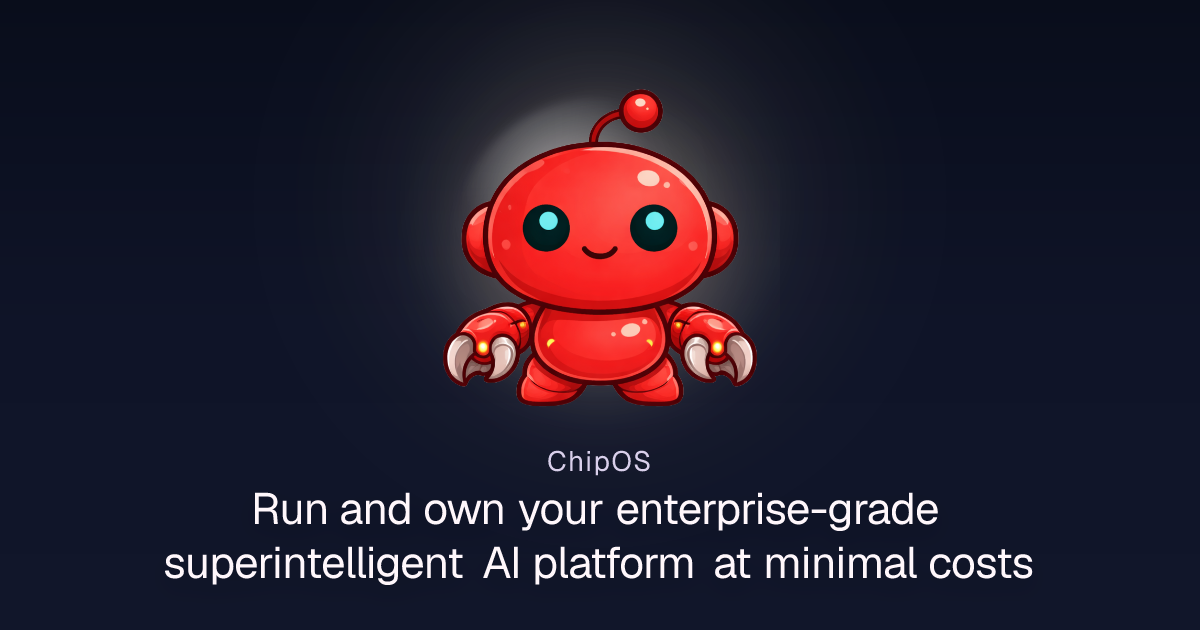 Self-Hosted AI Platform and Owned AI Control Layer | ChipOS